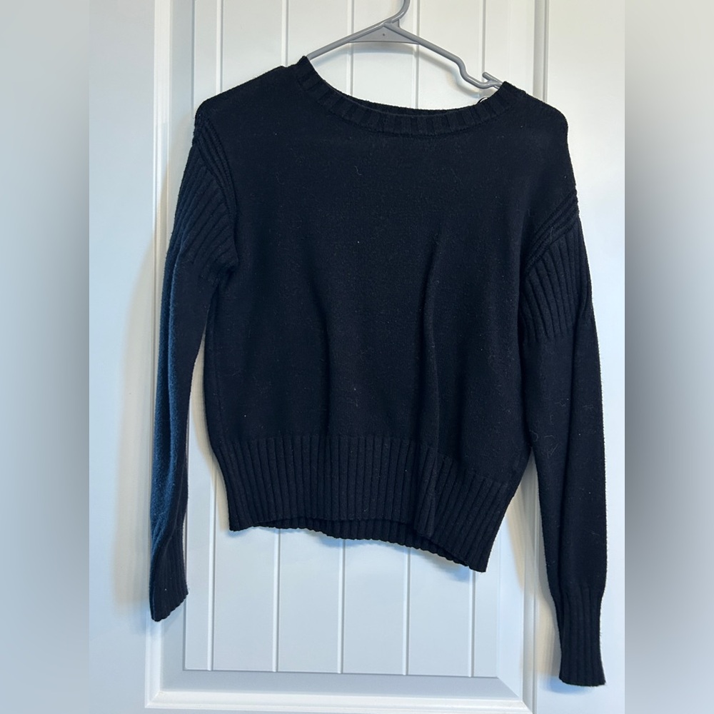 Cyrus Crew Neck Sweaters- set of 2 ( black and cream)